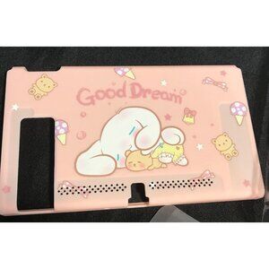 Protective Case for Nintendo Switch Pink Good Dream Bears Cinnamarol New